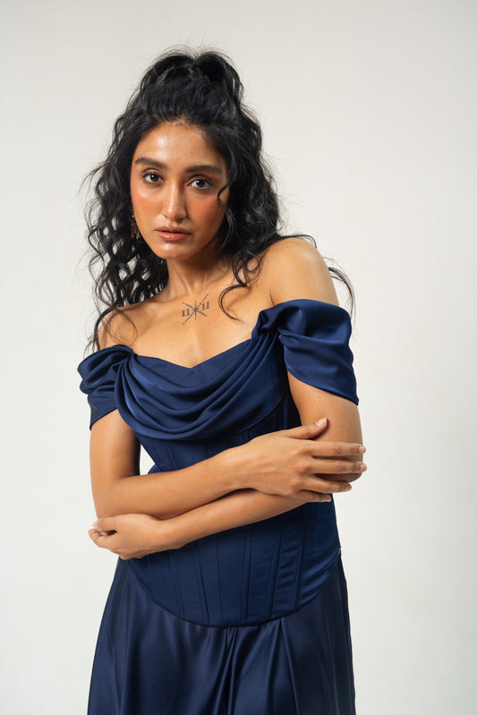 Blue Corset