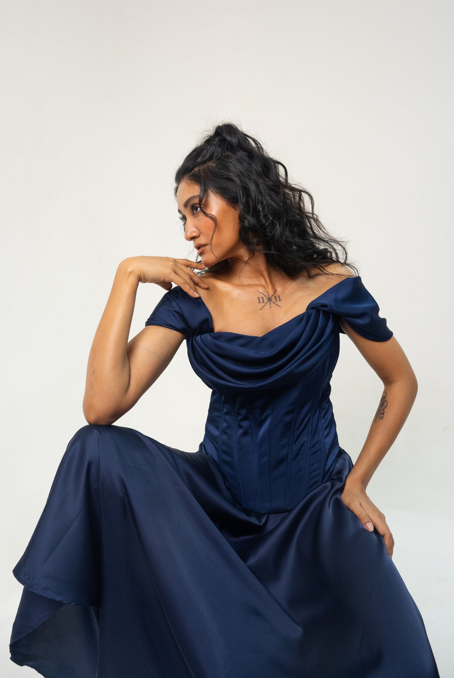 Blue Corset