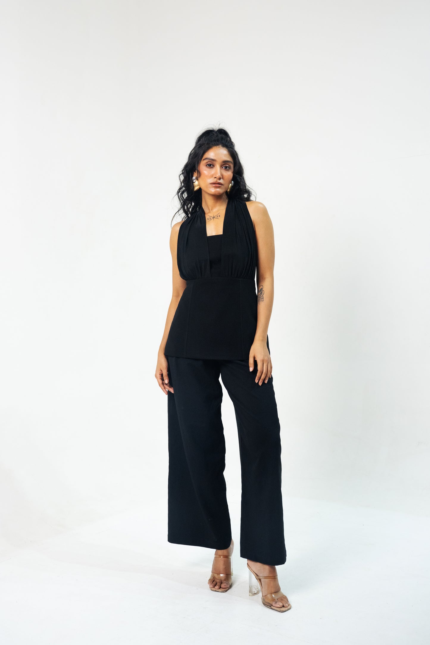 Black Halter Corset
