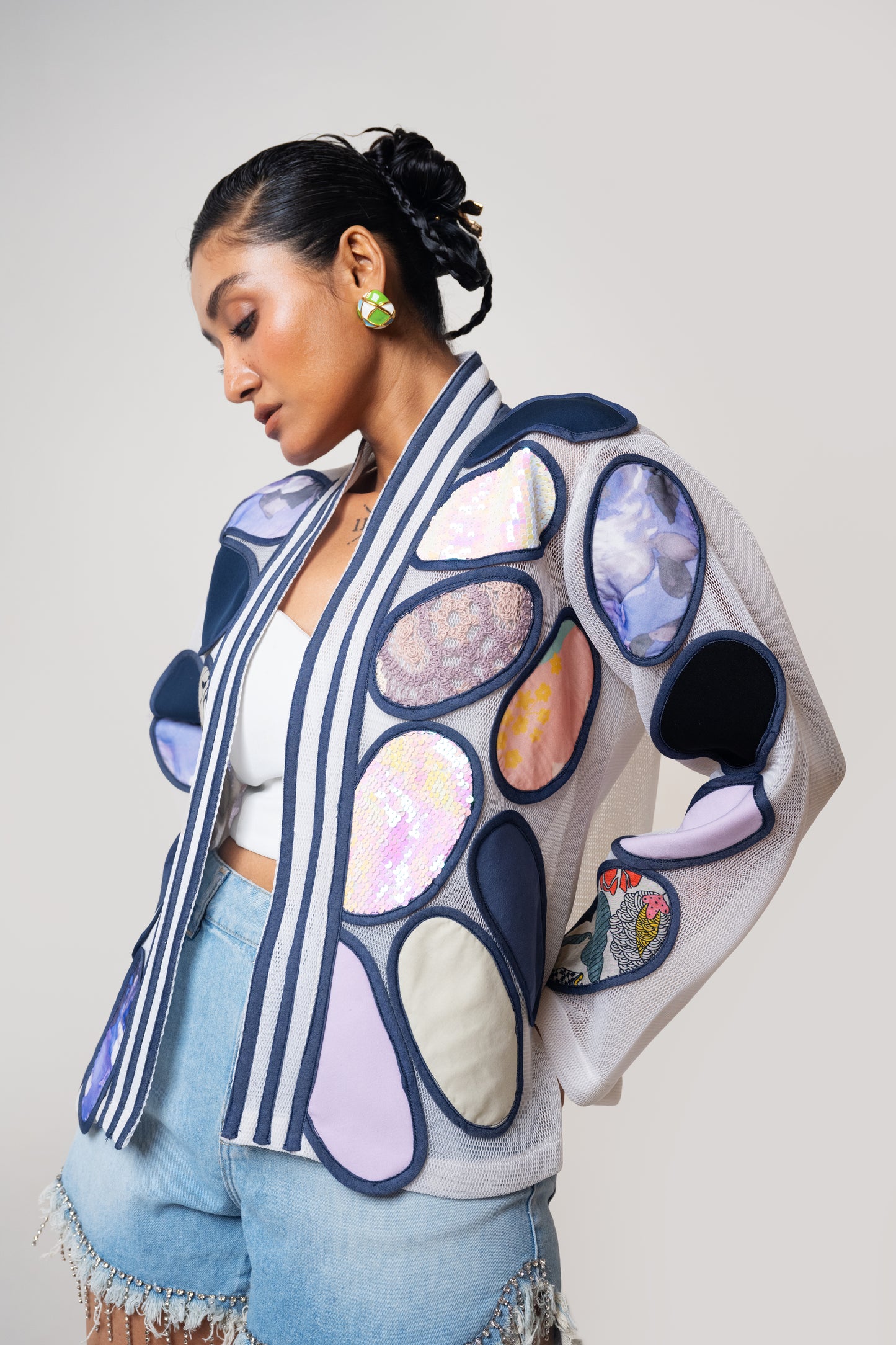 Patch Jacket Full Sleeve