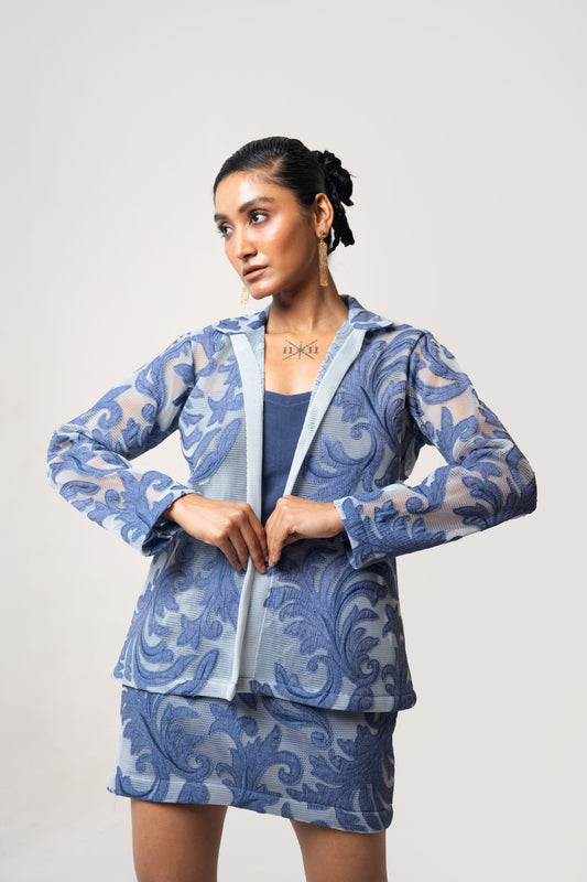 Net Denim Jacket
