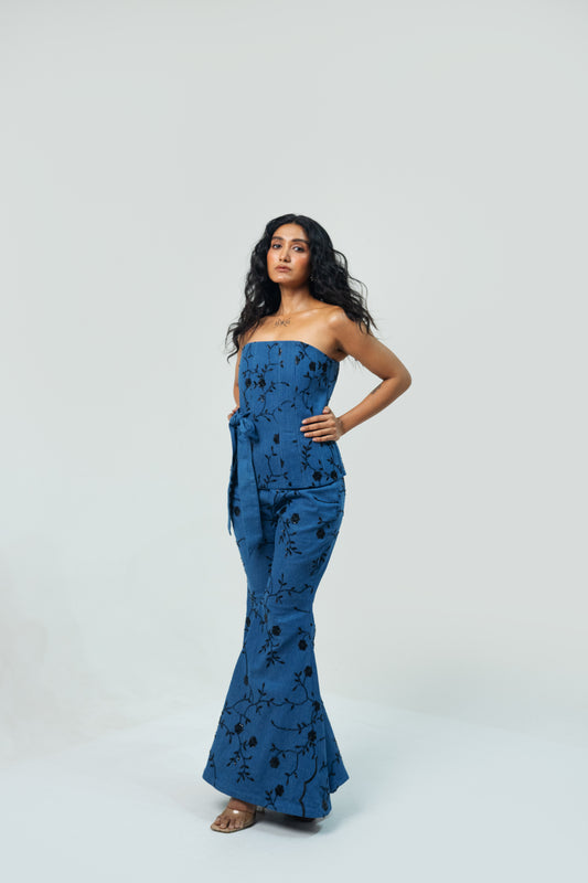 Tube Denim Corset